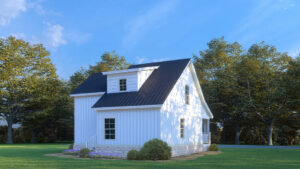 the Pembroke from the back