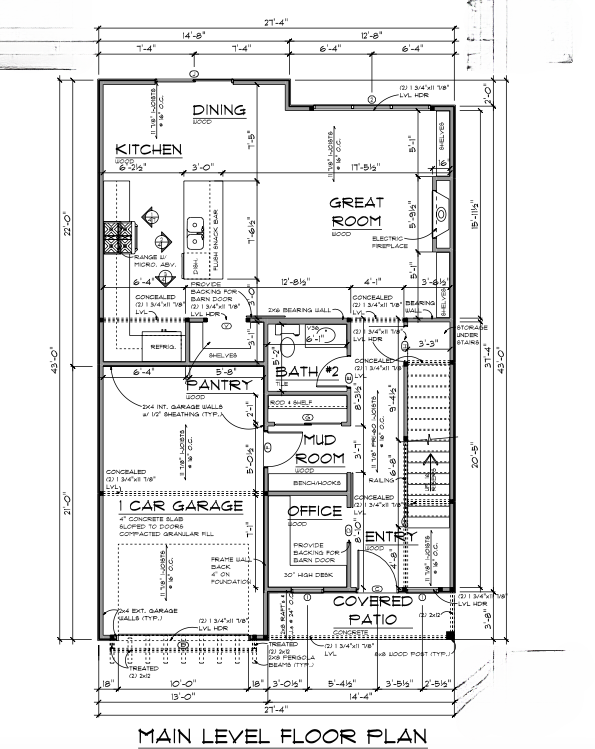 Fleetwood main floor plan